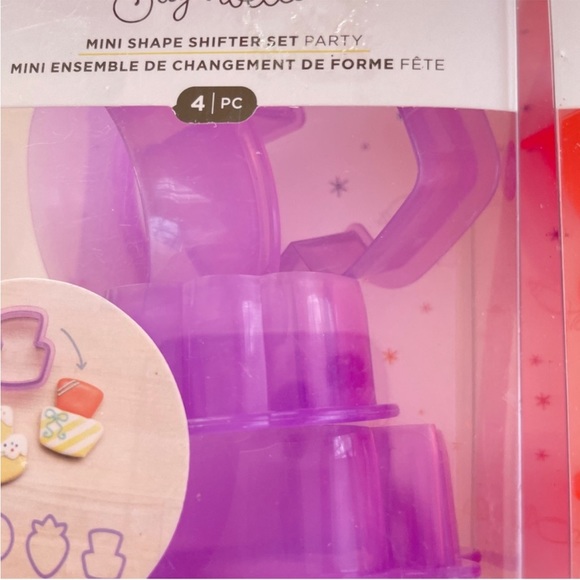 Sweet Sugarbelle Mini Shape Shifter Set Cookie Cutter Party 4 pc Each x 2 Sets - Picture 2 of 8